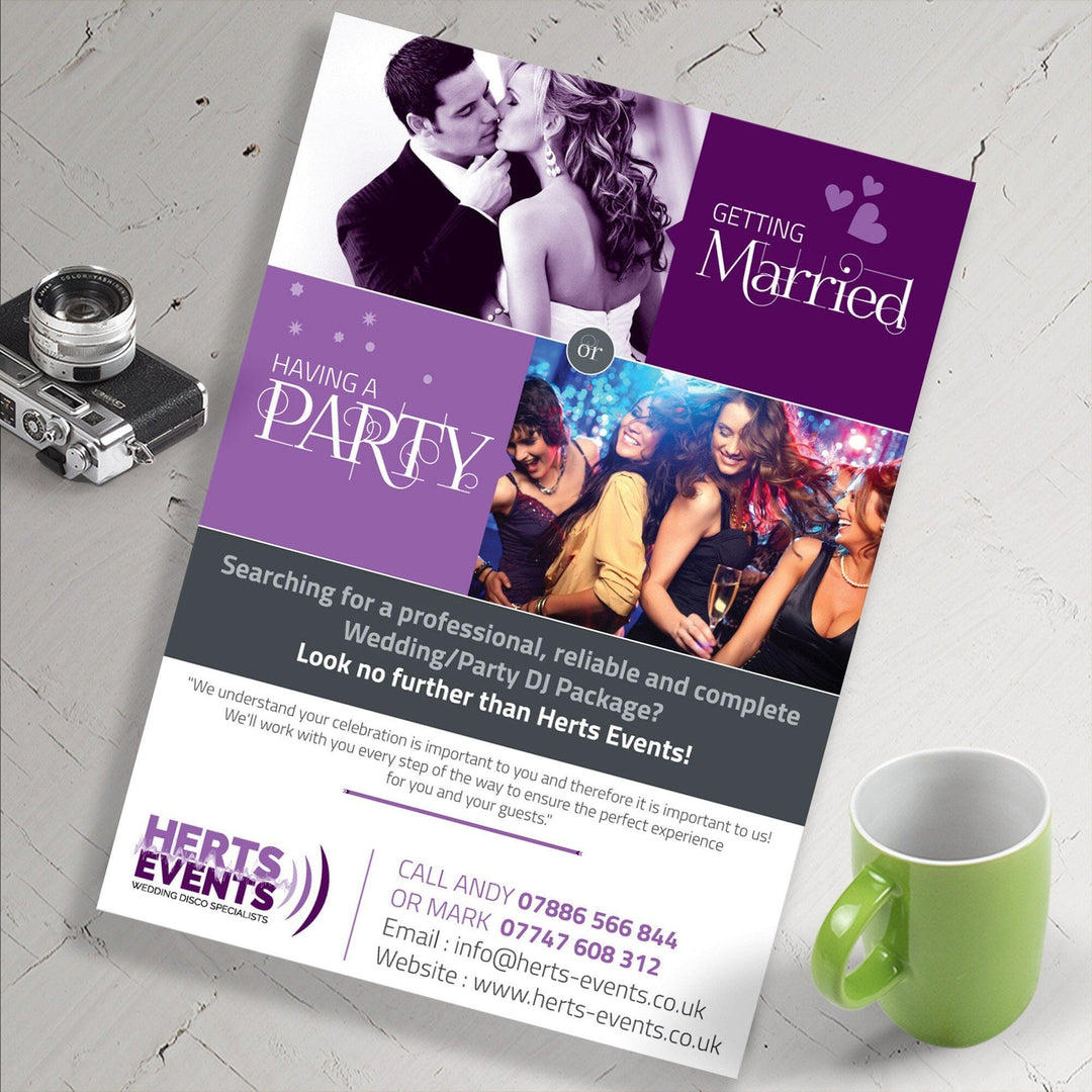 A4 Leaflet 130gsm