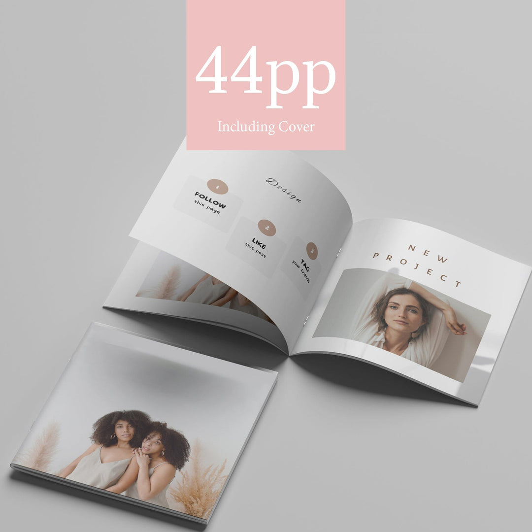 Square 44pp Stapled Booklets