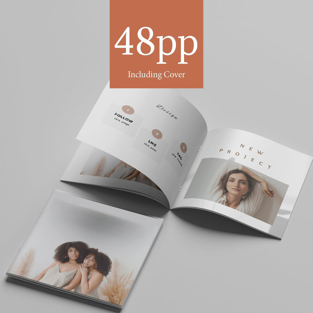 Square 48pp Stapled Booklets