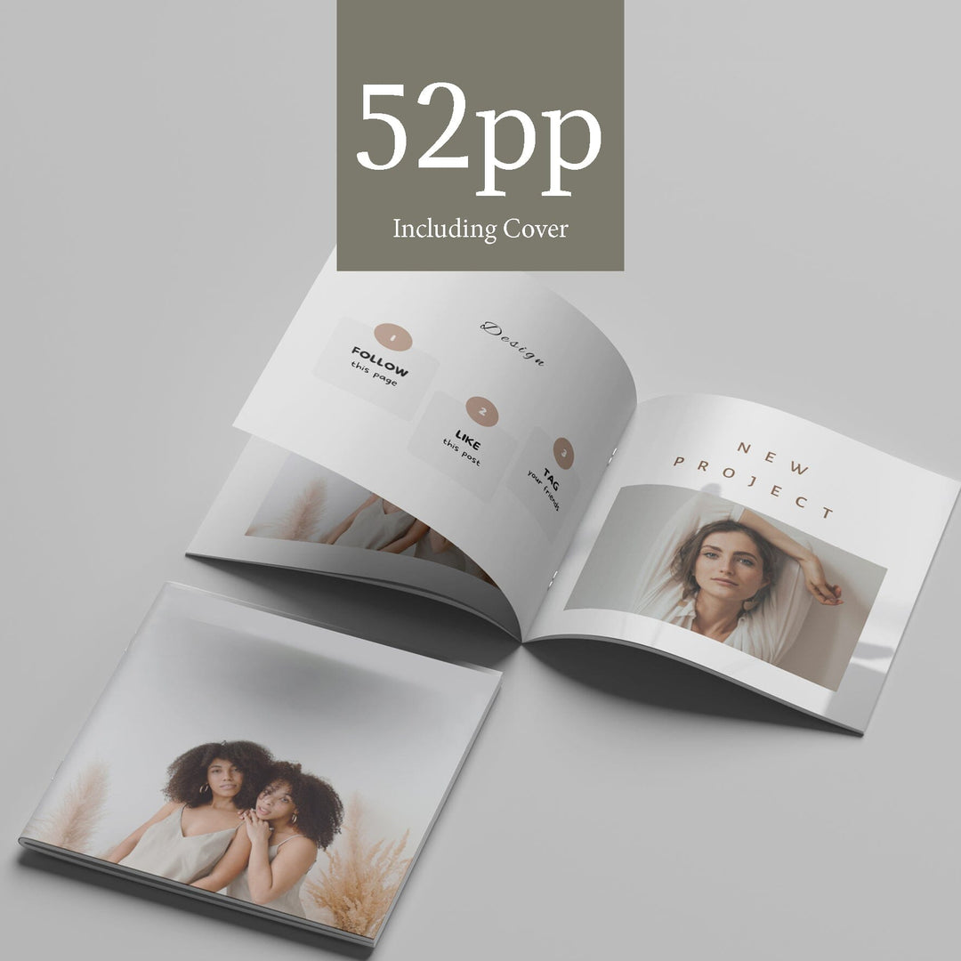 Square 52pp Stapled Booklets