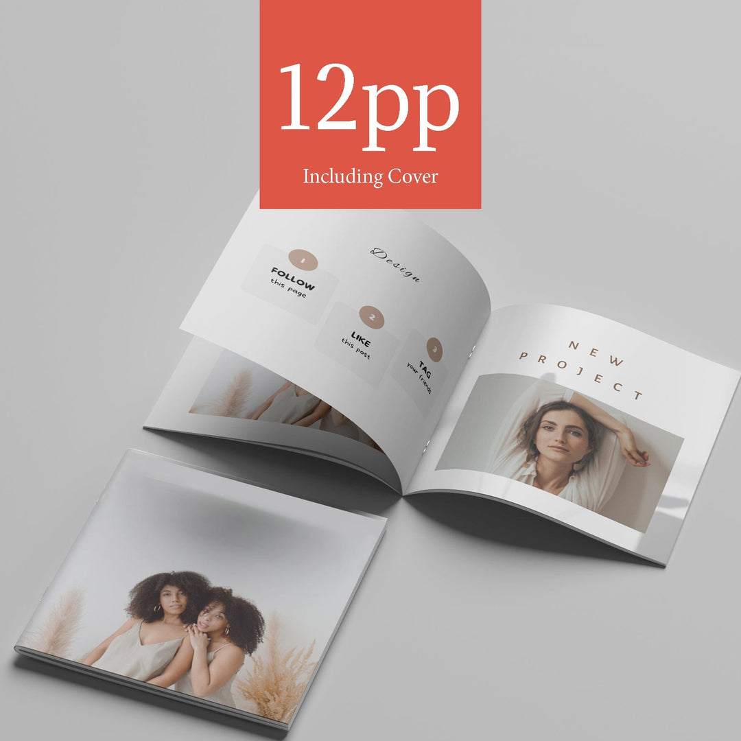 Square 12pp Stapled Booklets