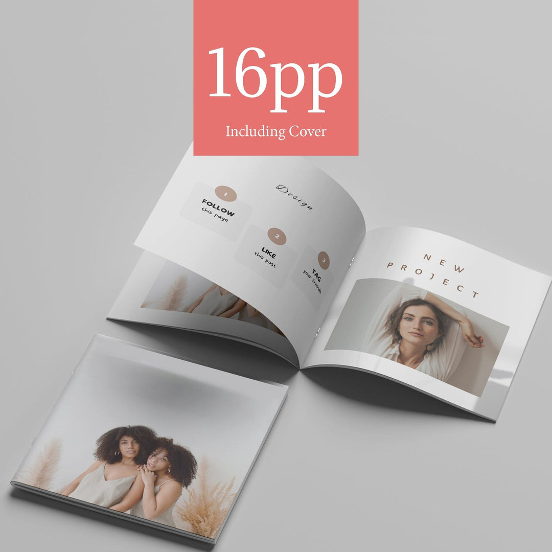 Square 16pp Stapled Booklets