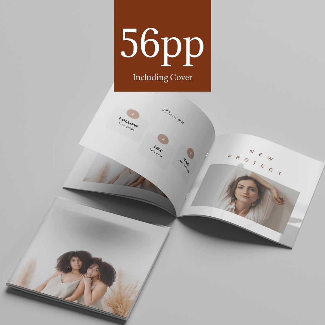 Square 56pp Stapled Booklets