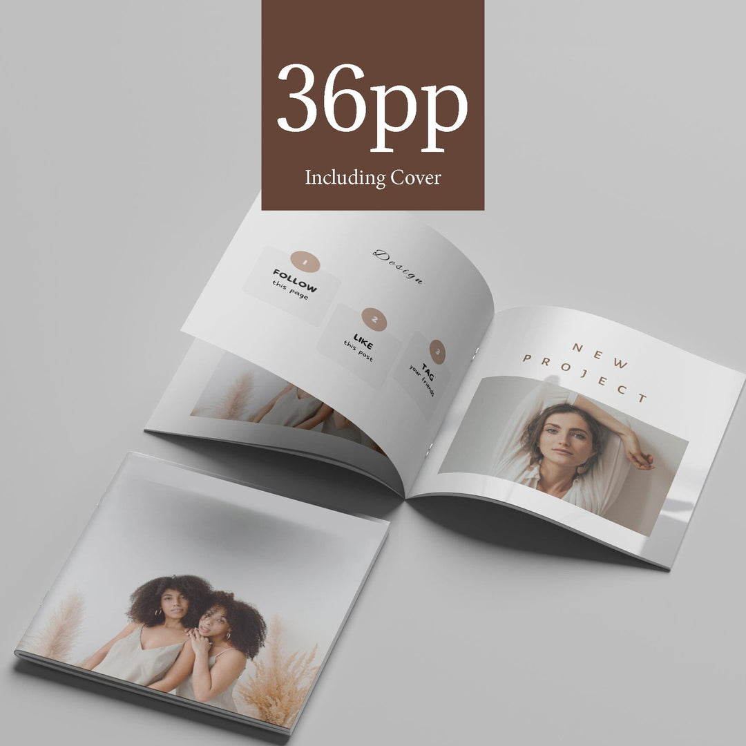 Square 36pp Stapled Booklets