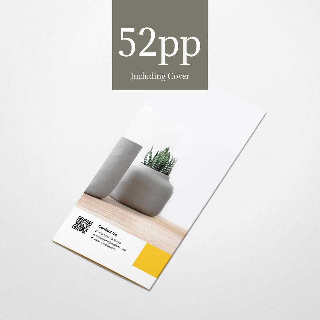 DL 52pp Stapled Booklets