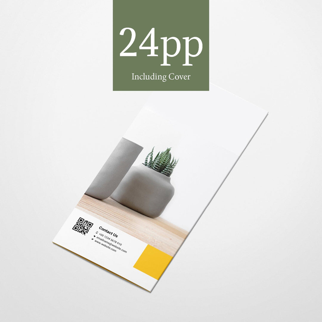 DL 24pp Stapled Booklets