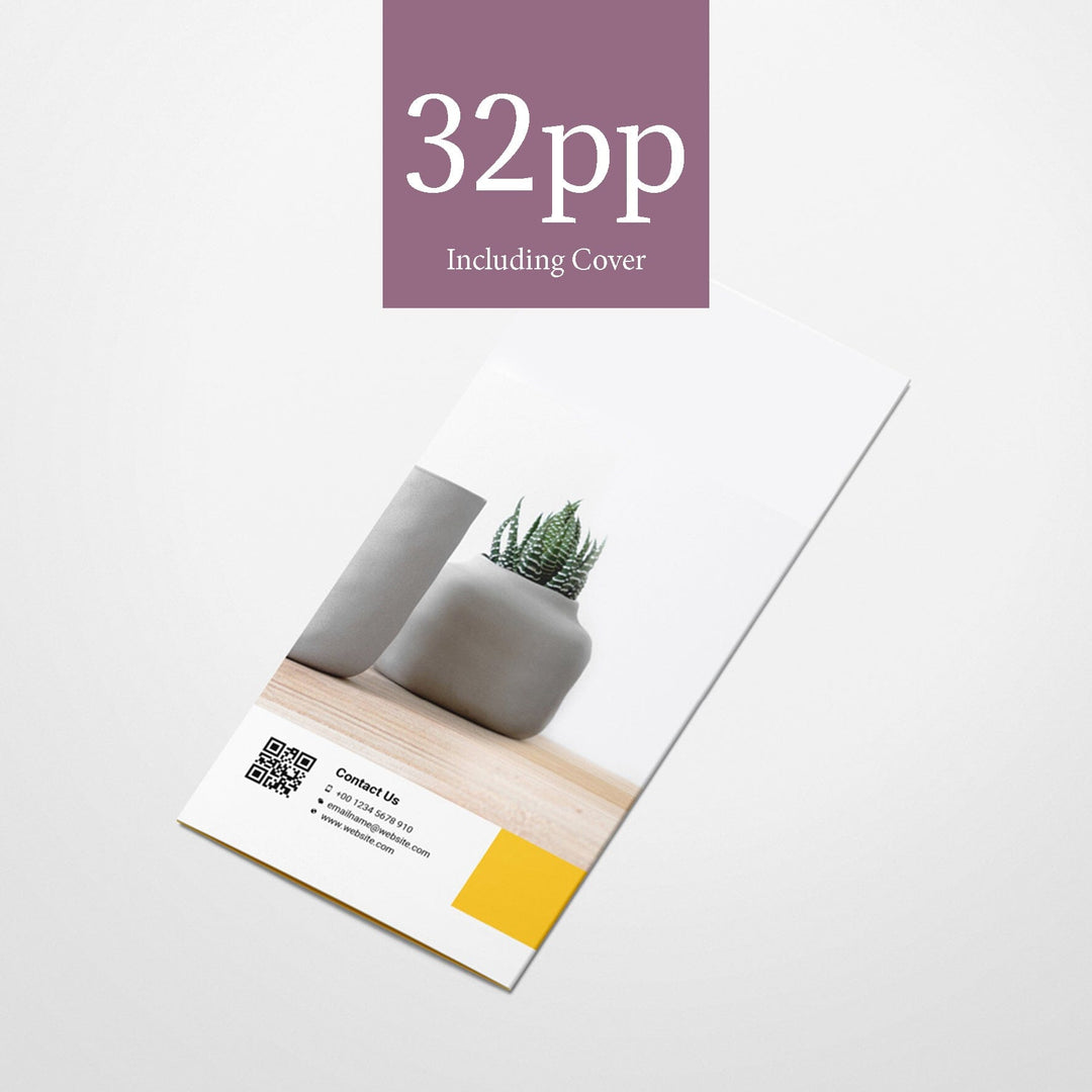 DL 32pp Stapled Booklets