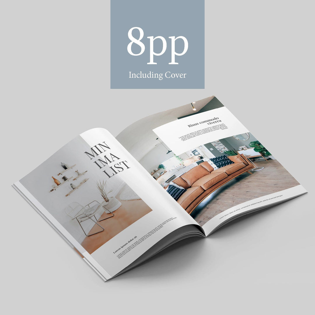 A4 8pp Stapled Booklets