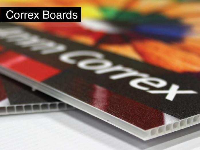 Correx Boards Single Sided Print - printexpert.co.uk
